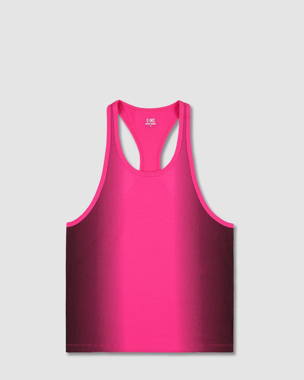 Super Bright Racerback Tank Neon Pink