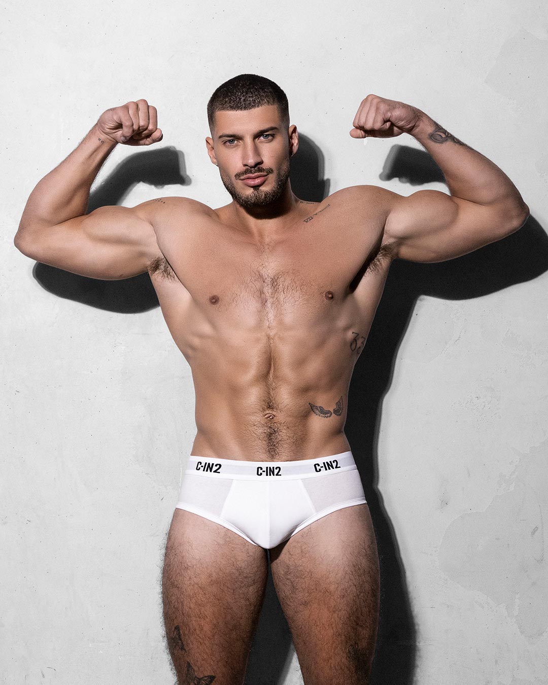 Multipack Premium Stretch 3-Pack Mid Rise Brief White