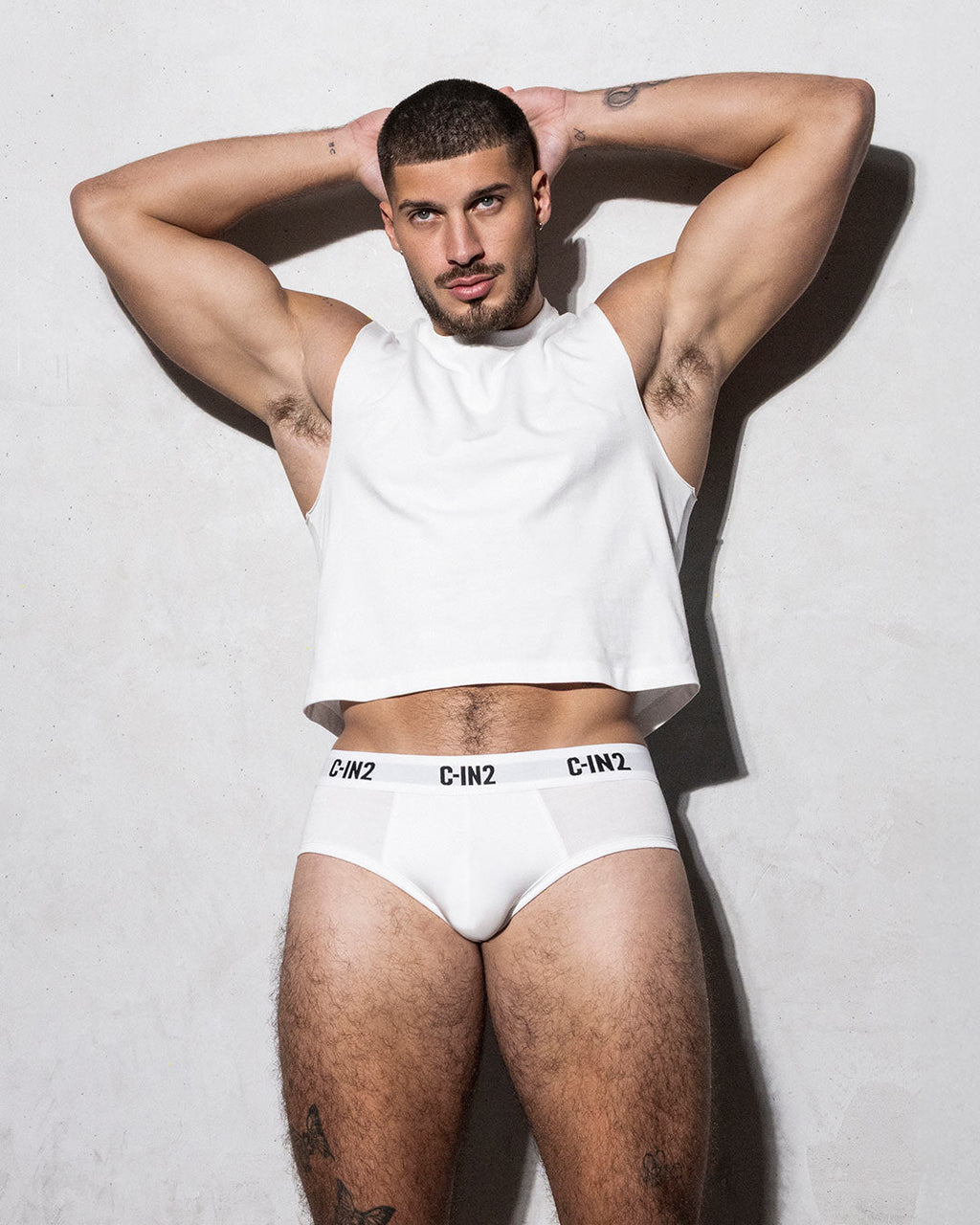 Multipack Premium Stretch 3-Pack Mid Rise Brief White