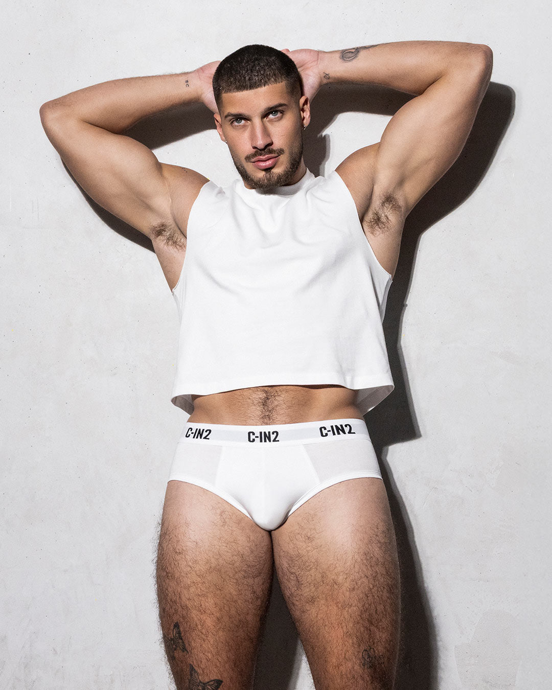 Multipack Premium Stretch 3-Pack Mid Rise Brief White