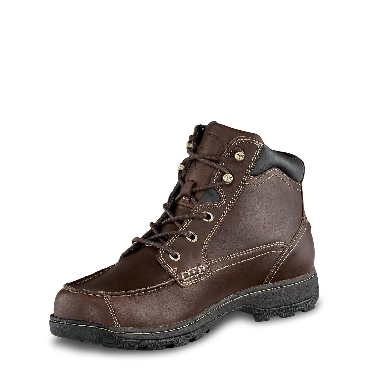 Irish Setter Soft Paw Men’s Waterproof Full Grain Leather Chukka Shoe Brown 9.5 D (Medium)