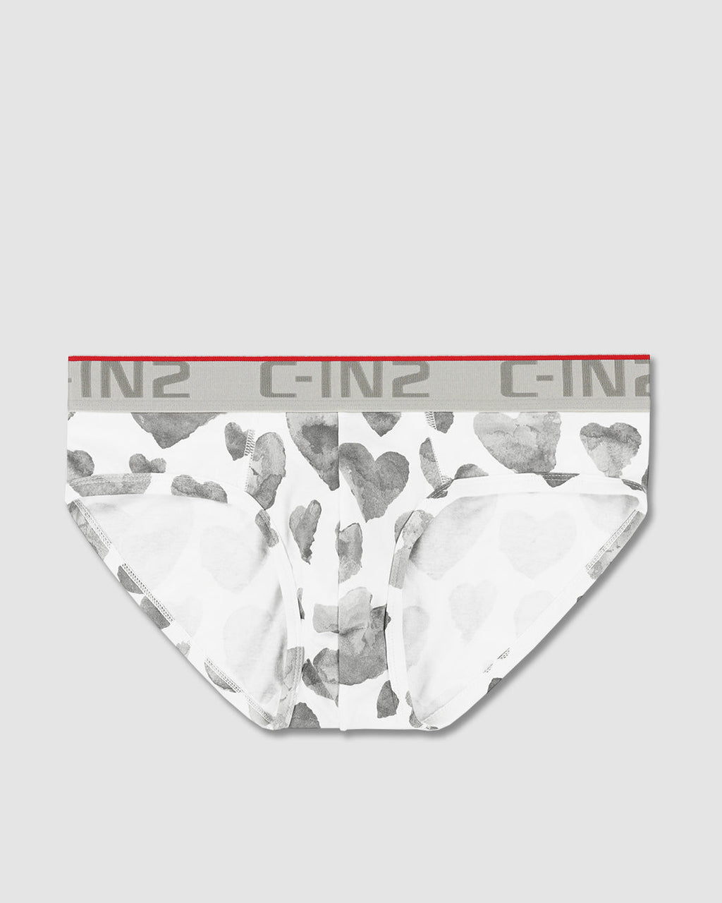 Screenshot Low Rise Brief Grey Hearts Limted Edition