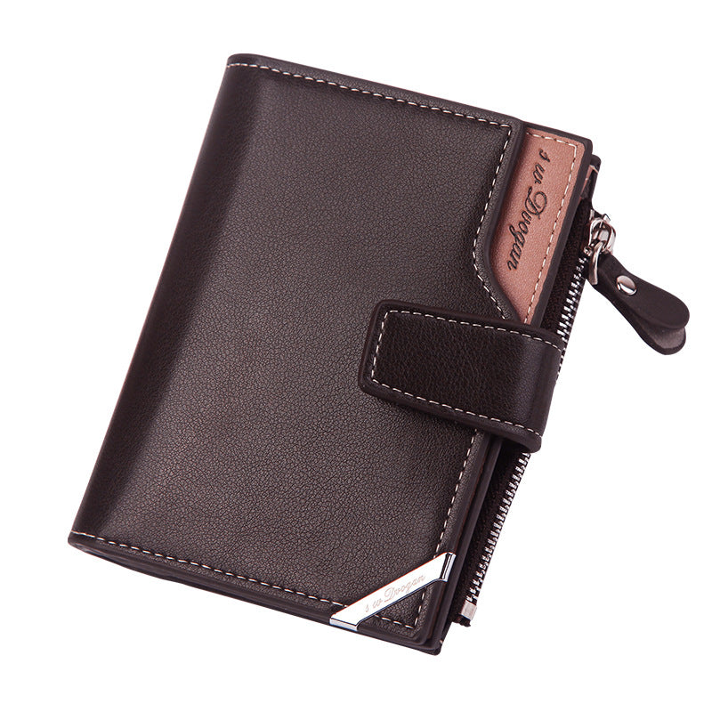Fashionable Retro Men's Short Wallets