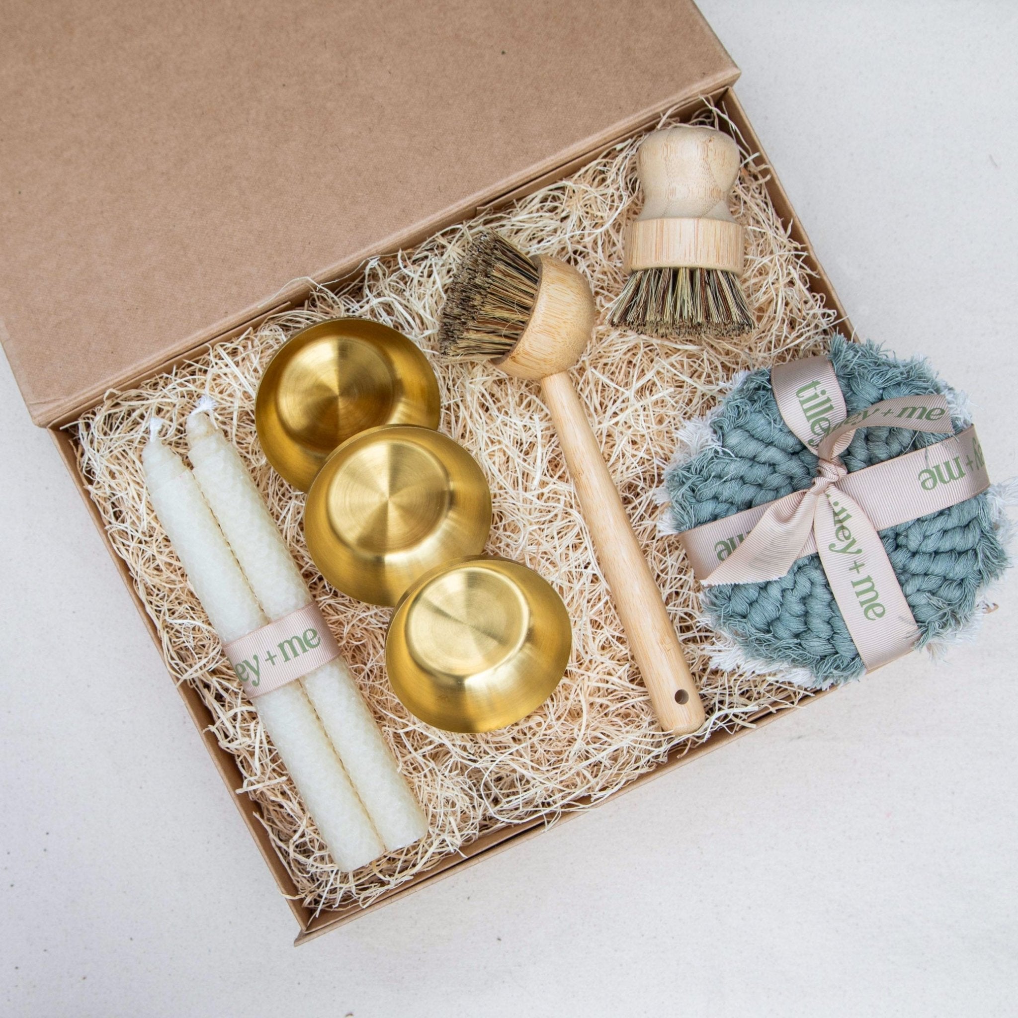 Tilley + Me Mini Brass Serving Bowls – Elegant & Handcrafted Tableware Set