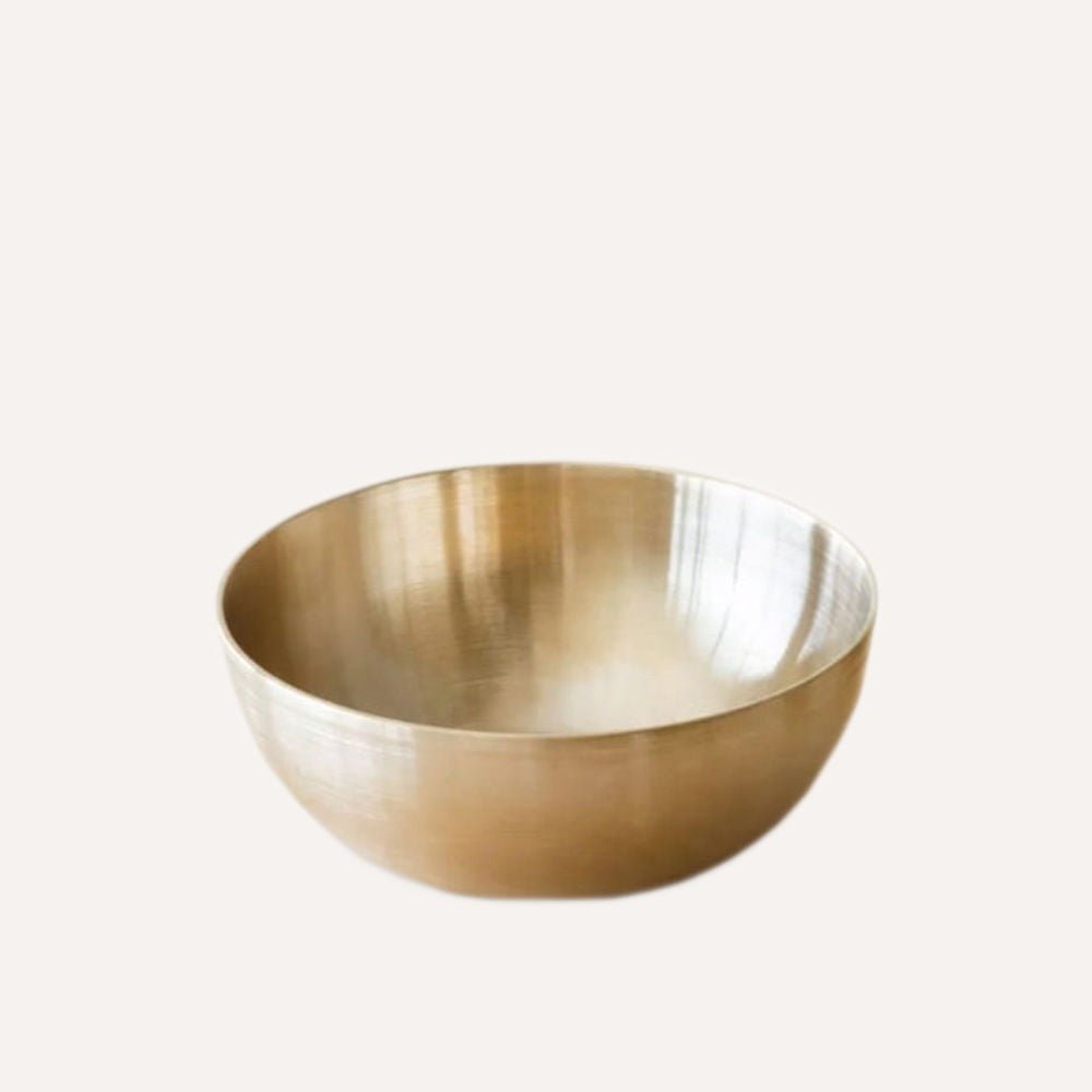 Tilley + Me Mini Brass Serving Bowls – Elegant & Handcrafted Tableware Set