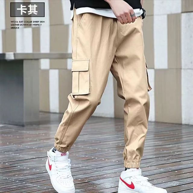 Classic Streetwear Harem Jogging Pants for Men