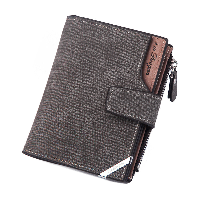 Fashionable Retro Men's Short Wallets